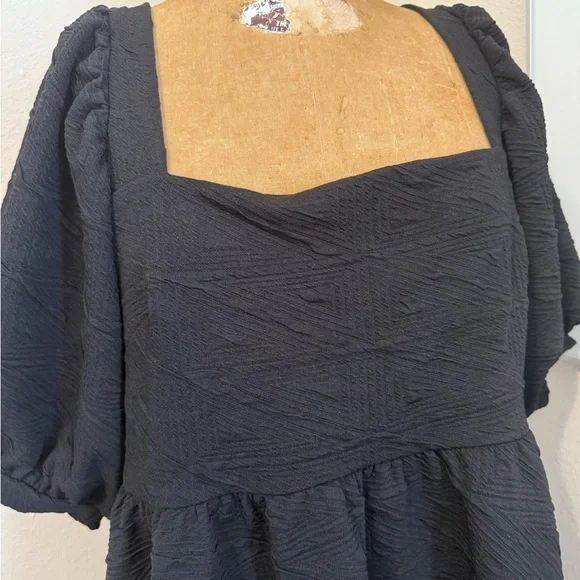 FREE PEOPLE 🐼 Violet Mini Dress
Size XL
Color: Black - Picture 9 of 17